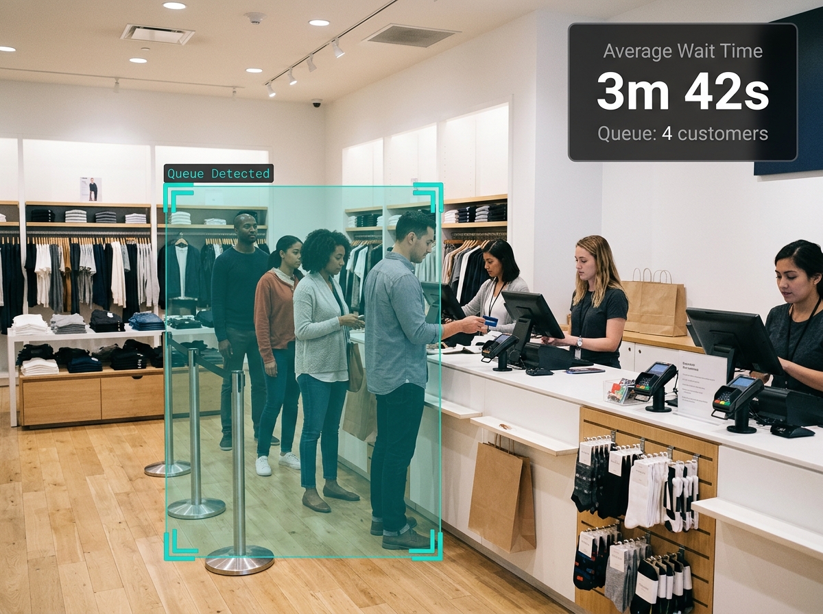 Checkout queue visibility